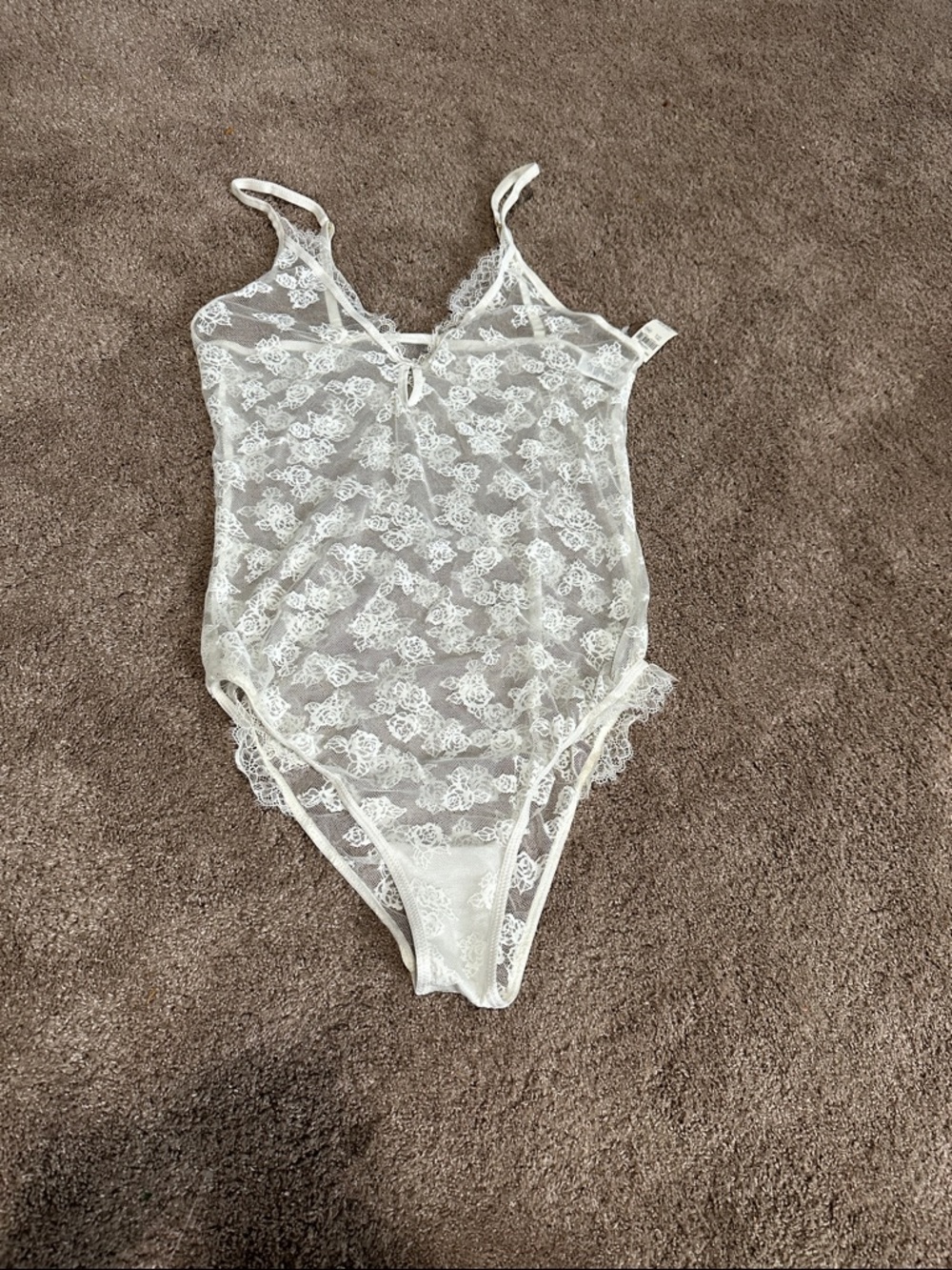 Aerie Sheer Floral Lace Bodysuit